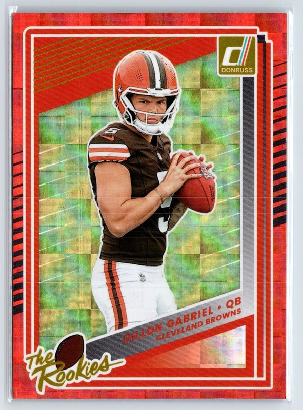 2025 Panini Donruss Dillon Gabriel (RC) The Rookies Browns