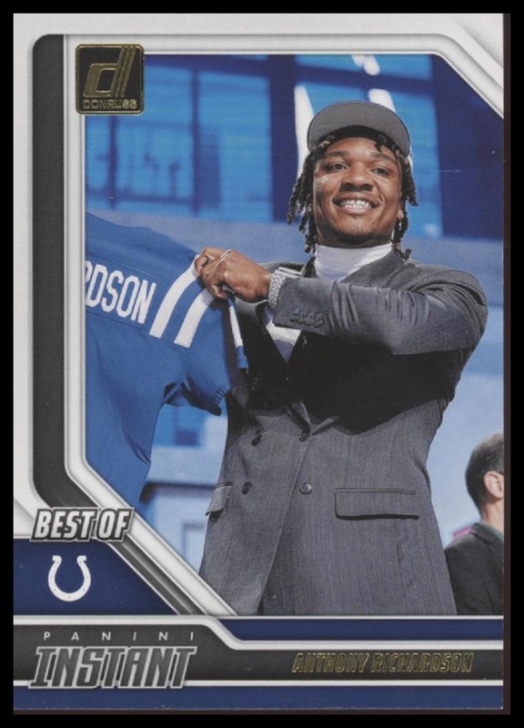 2024 Donruss #17 Anthony Richardson Best of Panini Instant