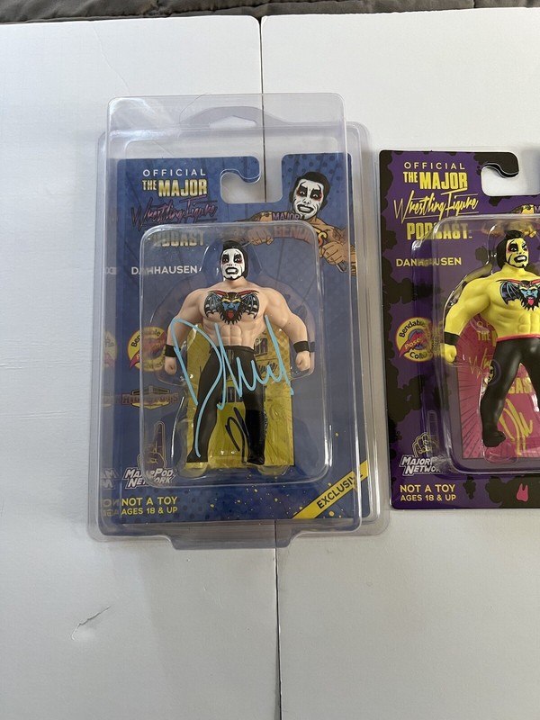 Danhausen Autographed Major Bendies Figures & Un Signed Comics Figure Highspots gallery
