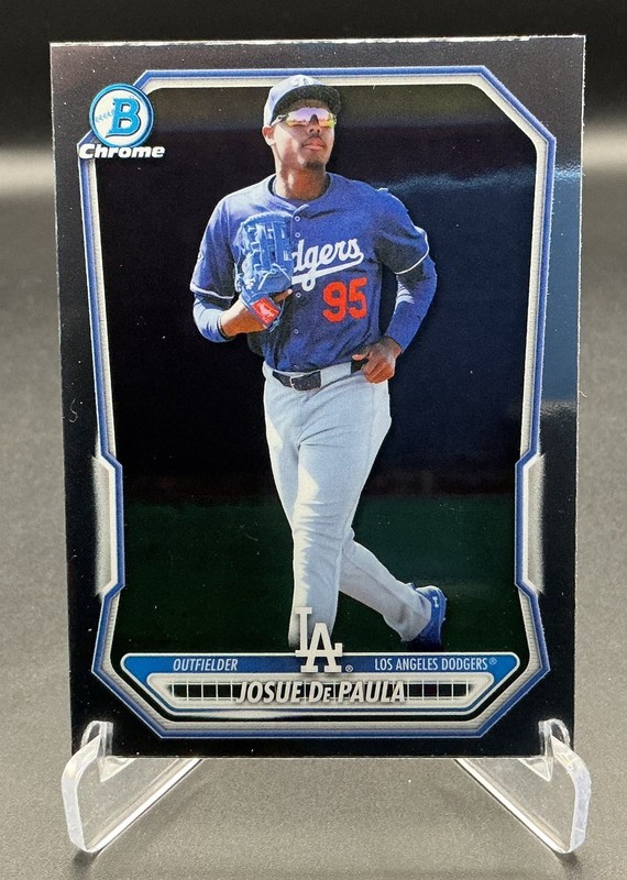 2026 Bowman – Chrome Josue De Paula #BCP-83 – Los Angeles Dodgers