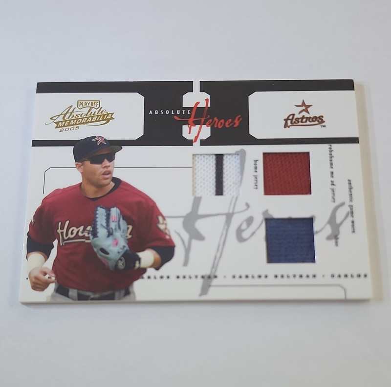Donruss Playoff 2005 Absolute Memorabilia Carlos Beltran AH-54 Astros /45