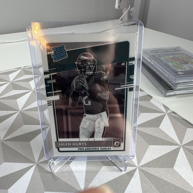 Panini Donruss Optic 2020 – Rated Rookie Jalen Hurts Eagles #314 (RC) Variation