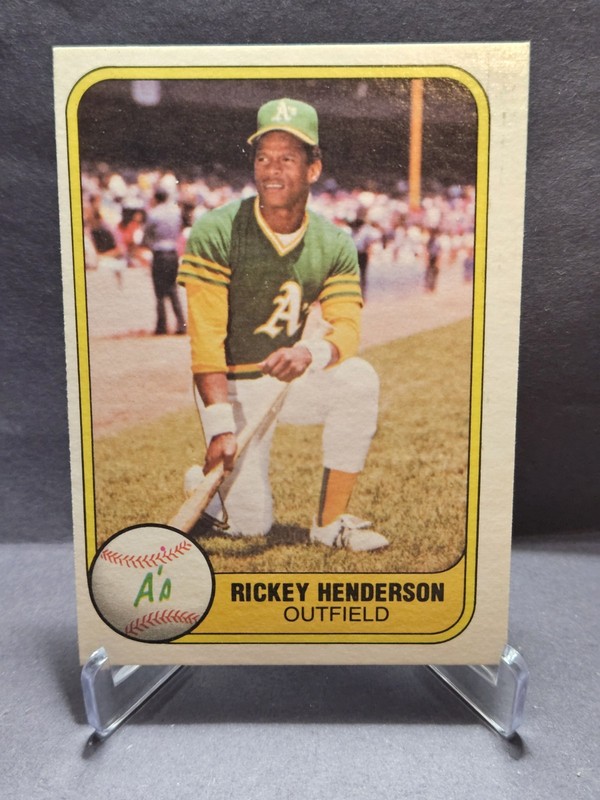 1981 Fleer – Rickey Henderson #574
