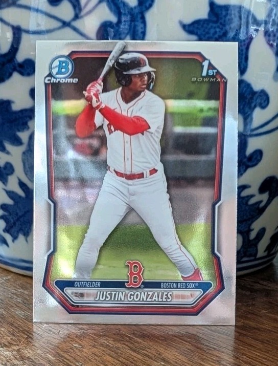 Justin Gonzales 2026 Bowman Chrome “1st Bowman” Card – Near Mint or Better