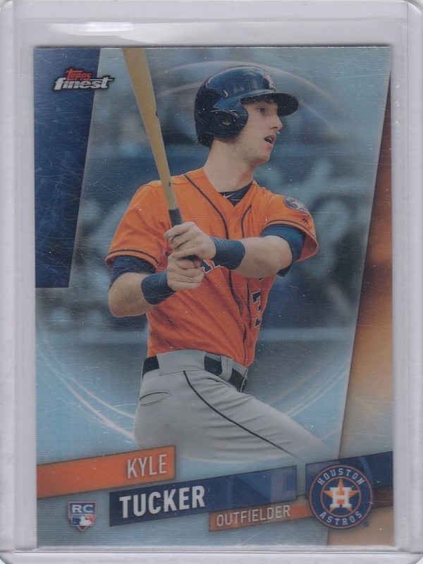 2019 Kyle Tucker Topps Finest ROOKIE REFRACTOR Parallel #3 – Cubs RC QTY