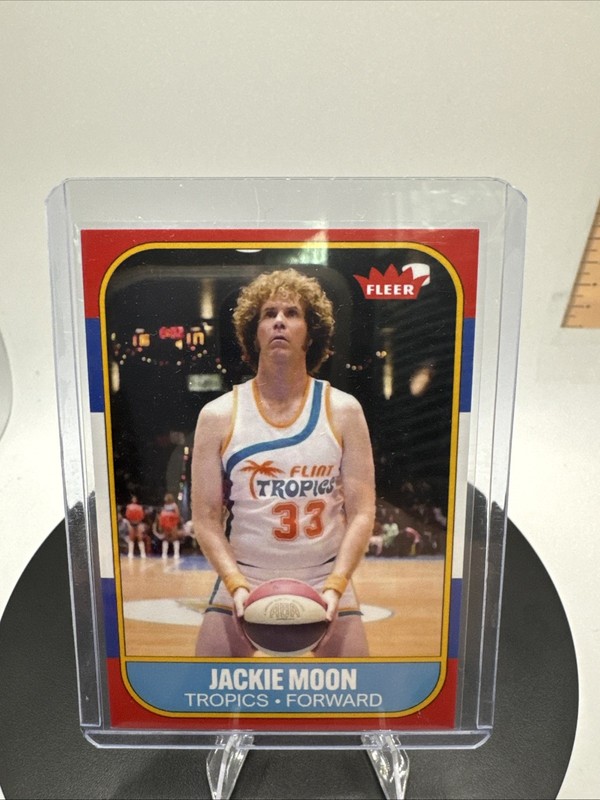 Jackie Moon – Flint Tropics – Basketball (Will Farrel) Custom Card
