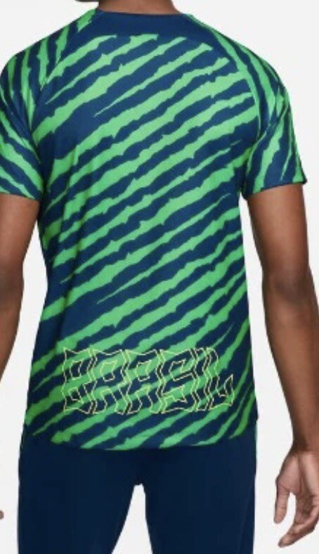 Nike Brazil CBF Men’s Dri-FIT Pre-Match Soccer Top M Football DM9544-490 gallery