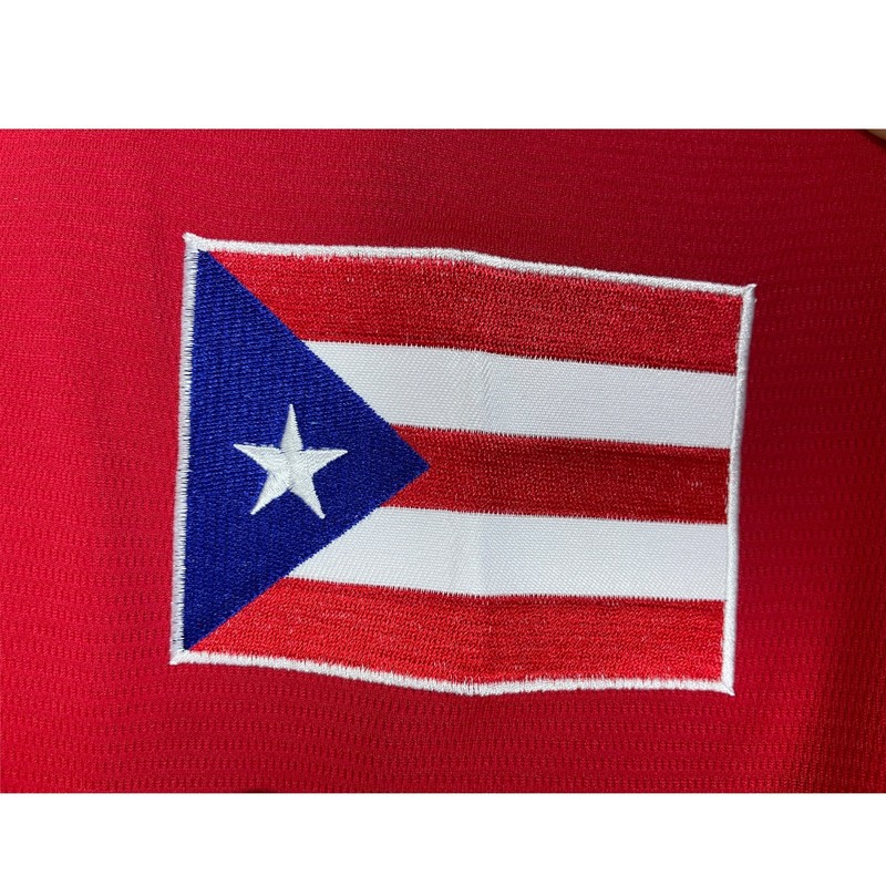 Men's #4 Legendary Yadier Molina Puerto Rico WBC Embroidered Baseball Jersey gallery