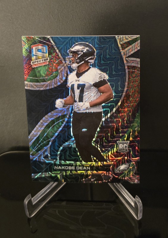 #d/25 🔥 NAKOBE DEAN RC SSP 2022 Panini Spectra Rookie Meta Prizm Multicolor 188