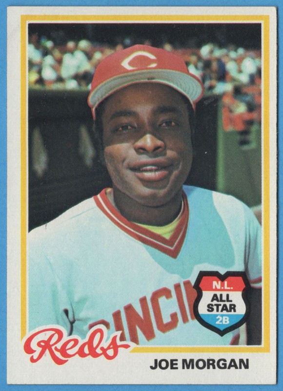 1978 Topps Joe Morgan Cincinnati Reds #300