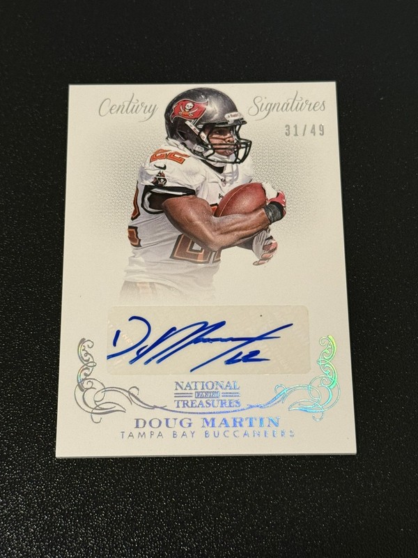 2013 Panini National Treasures Century Signatures /49 Doug Martin Auto #94
