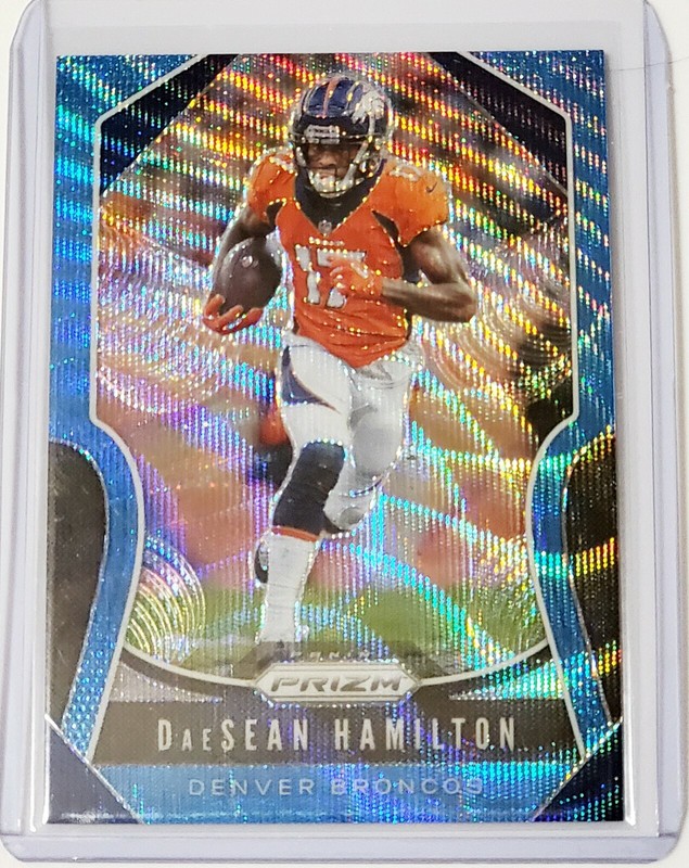 2019 Prizm DaeSean Hamilton Blue Wave Prizm SP #’d 58/199
