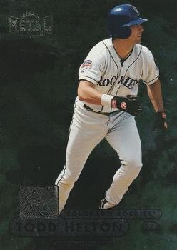 1998 Metal Universe #186 Todd Helton ROCKIES