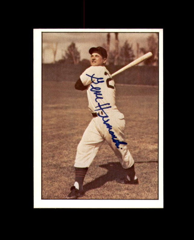 Gene Hermanski Signed 1979 TCMA History Series Chicago Cubs Autograph