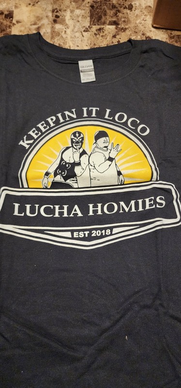 Lucha Homies 3xl T Shirt Pro Wrestling Loot El Mariachi Loco Lil Cholo