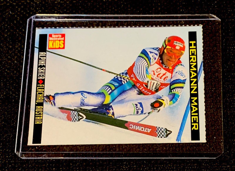 HERMANN MAIER ROOKIE RARE AUSTRIA Alpine Ski Sports Illustrated for Kids SI NM+