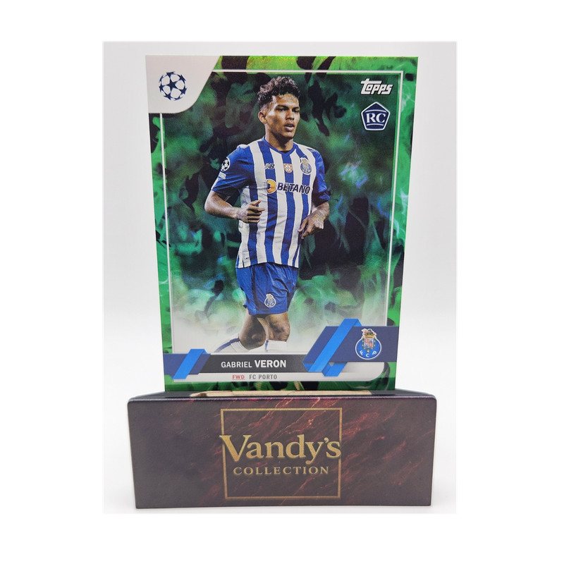 Topps 2023 UEFA Champions League Gabriel Veron RC #76 FC Porto 032/125