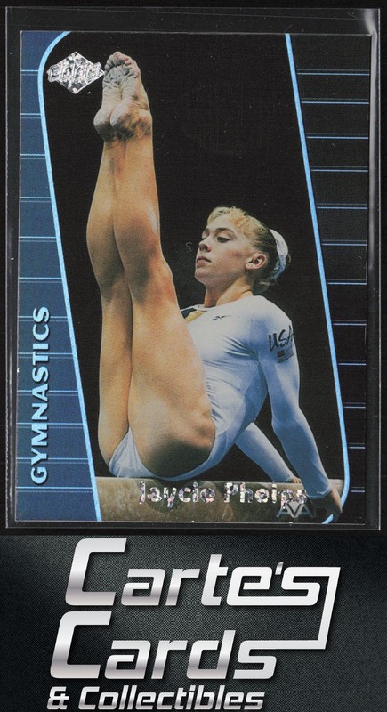 Jaycie Phelps 2000 Collector’s Edge Women #JP Silver Holofoil Gymnastics
