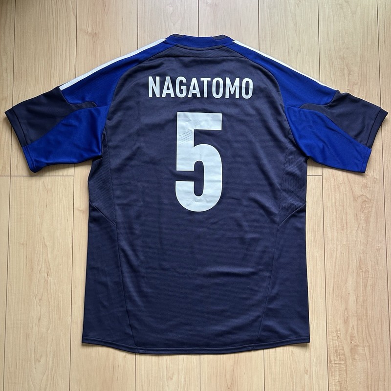 adidas 2012-13 Japan National Team Home Jersey Shirt #5 NAGATOMO JP XO (US M-L)