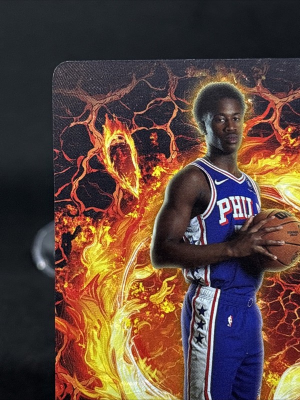 2025-26 Topps Match Attax Hot Prospects #HP-VE VJ Edgecombe RC Rookie 76ers gallery