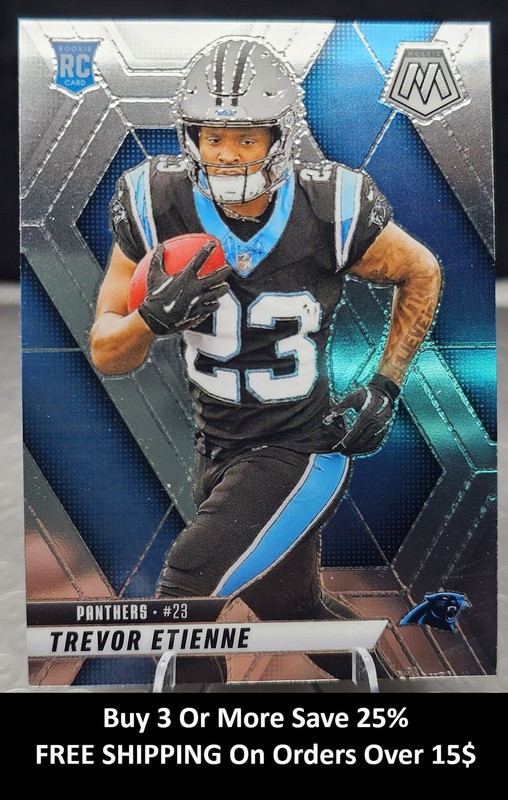 2025 Panini Mosaic Trevor Etienne #340 Rookie Carolina Panthers [gls1030]