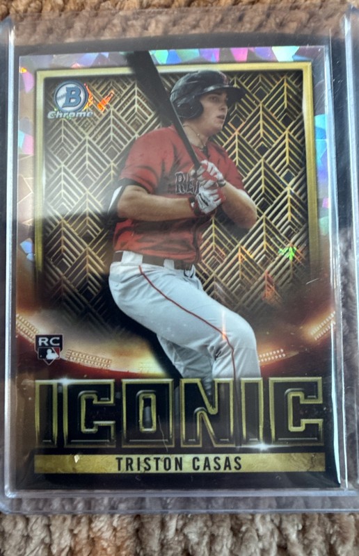 2023 Bowman Chrome – Iconic Triston Casas #BI-23 Atomic Refractor /150 (RC)