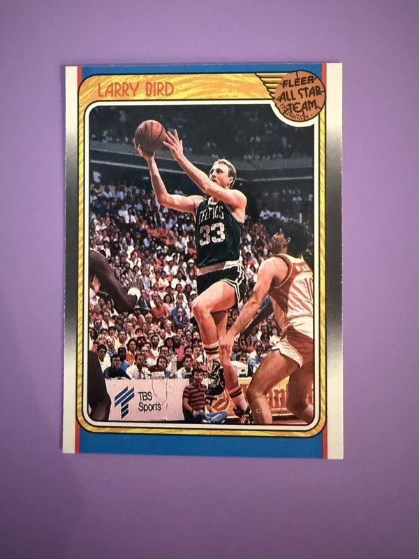 1988 Fleer #124 – Larry Bird AS