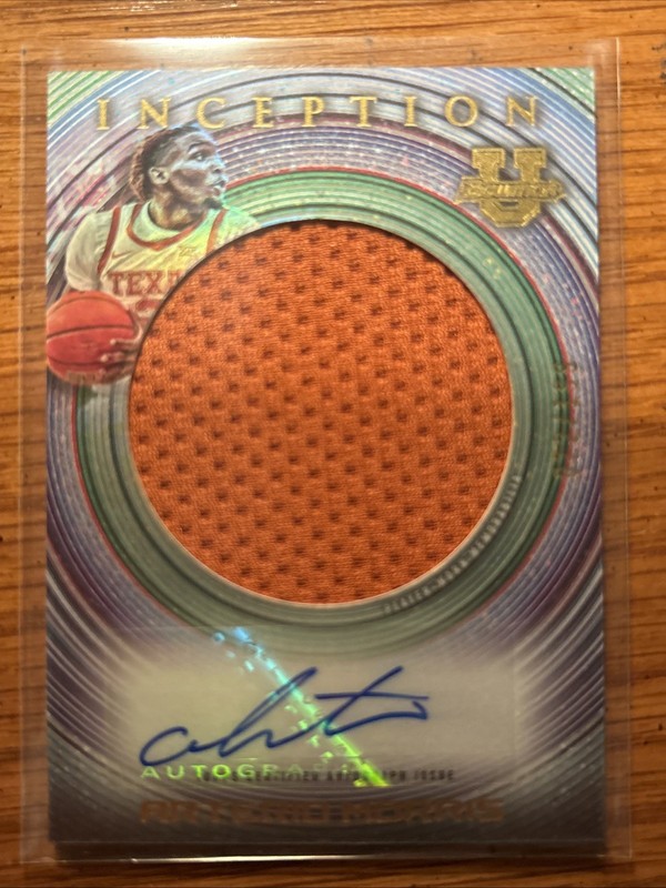 2022-23 Bowman Inception University - Inception Auto JumboRelics Arterio Morris