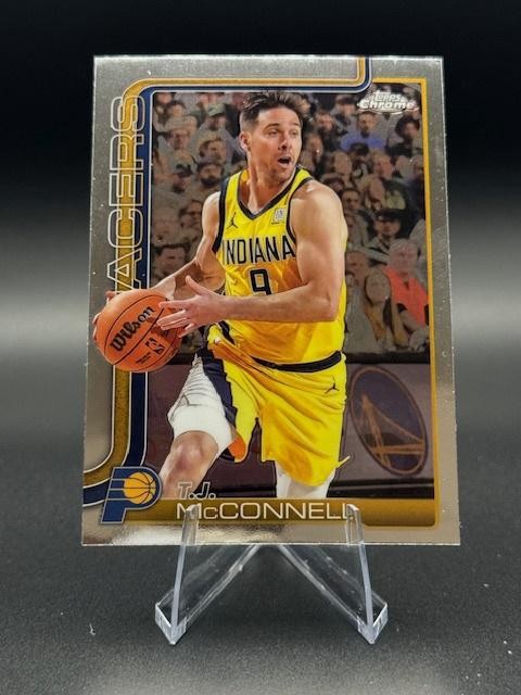 2025-26 Topps Chrome #11 T.J. McConnell Indiana Pacers