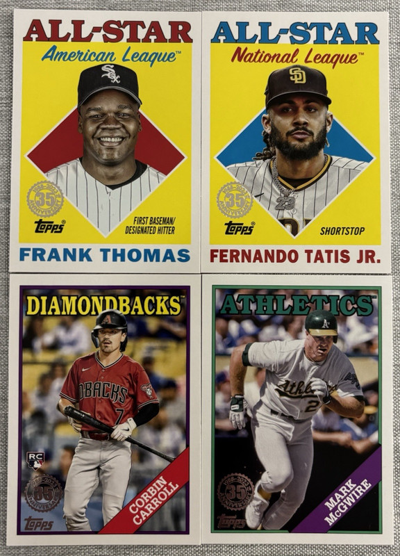 2023 Topps Series 1,2, And Update ’88 Topps and All-Stars You Pick