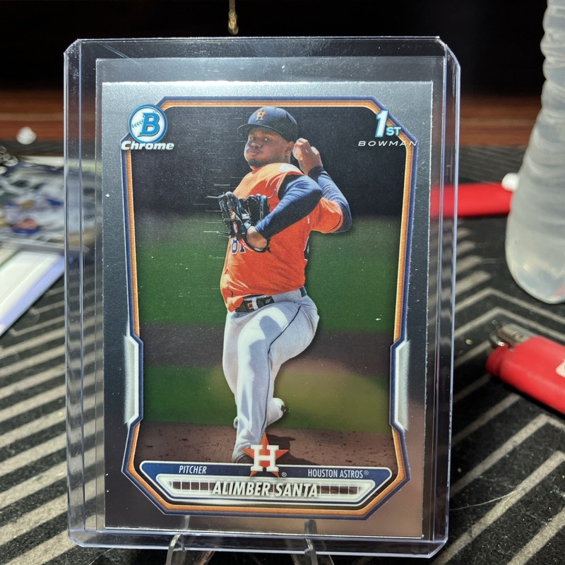 2026 Bowman Chrome Alimber Santa 1st Chrome BCP-30
