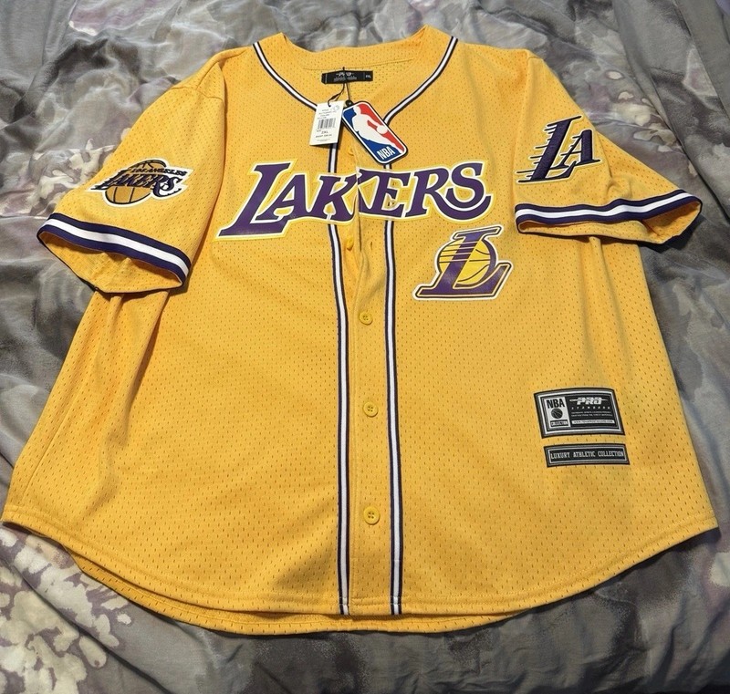 New Pro Standard Los Angeles LA Lakers Warm Up Jersey Men’s XXL ($90) NWT