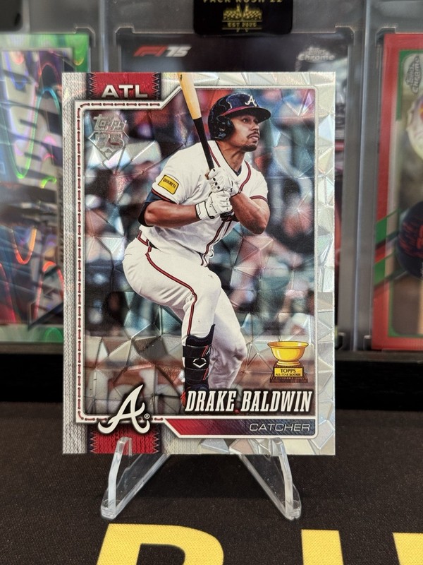 2026 Topps Series 2 Drake Baldwin Rookie Gold Cup Diamante Foil #692 Braves