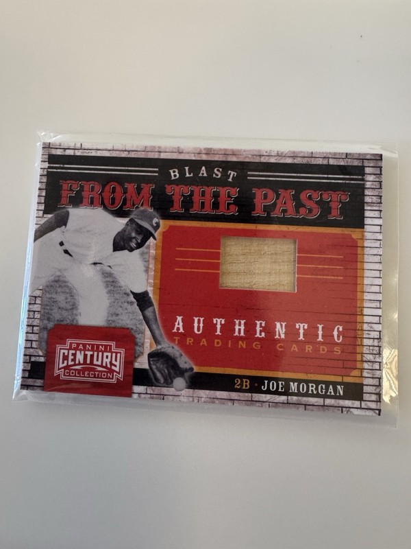 2010 Century Collection Blast from Past Materials Bats #20 Joe Morgan #230/250