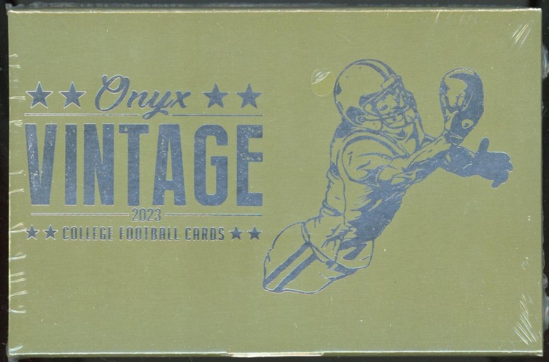 2023 Onyx Vintage College Football Hobby Box