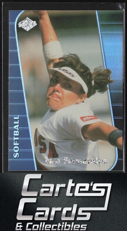Lisa Fernandez 2000 Collector’s Edge Women #LF Silver Holofoil Softball