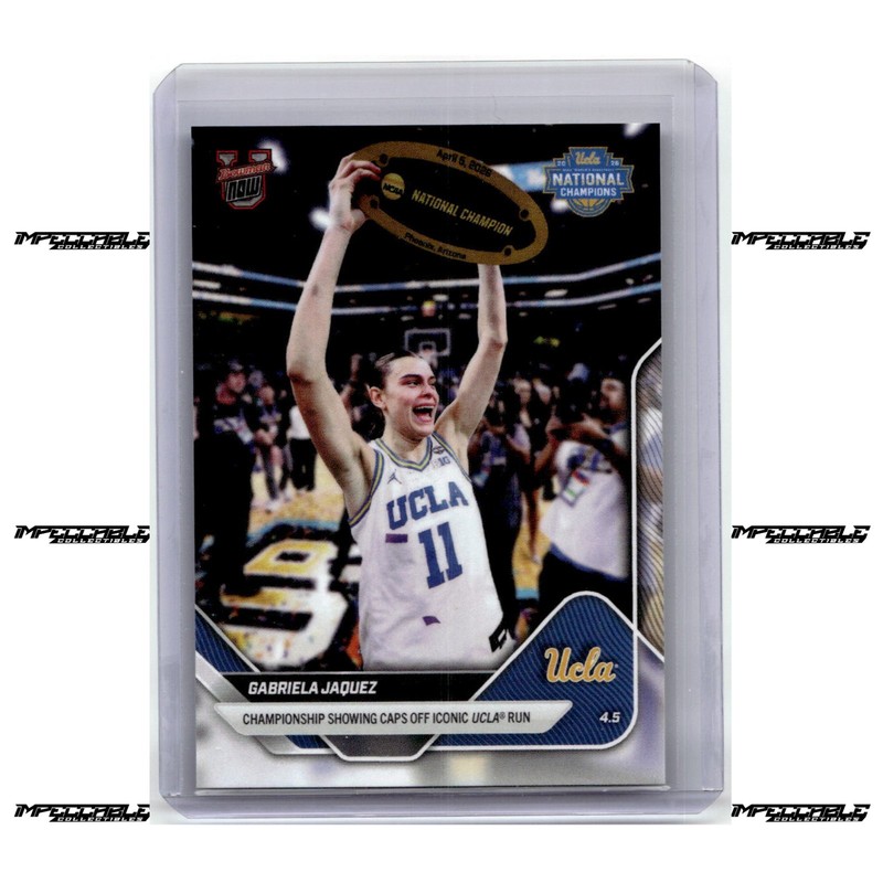 2025-26 Bowman U Now – #123 Gabriela Jaquez Rookie /1333 Championship IN HAND