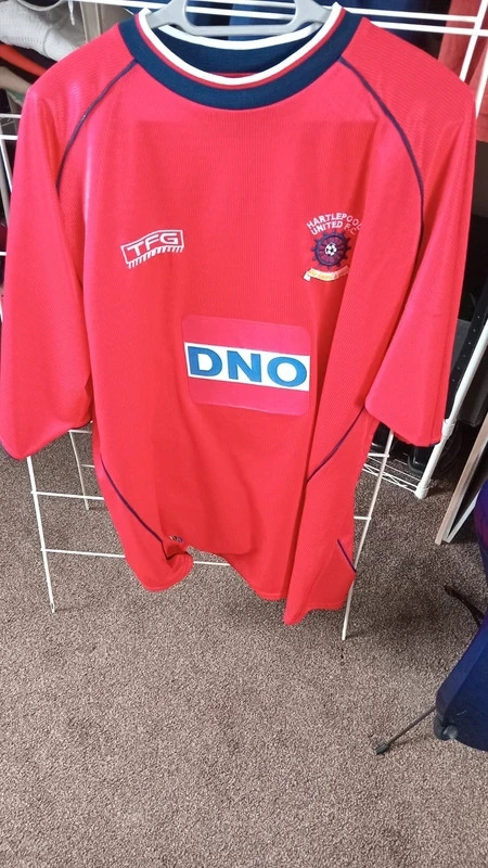 Hartlepool united 2002/2003 away shirt XXL TFG sports