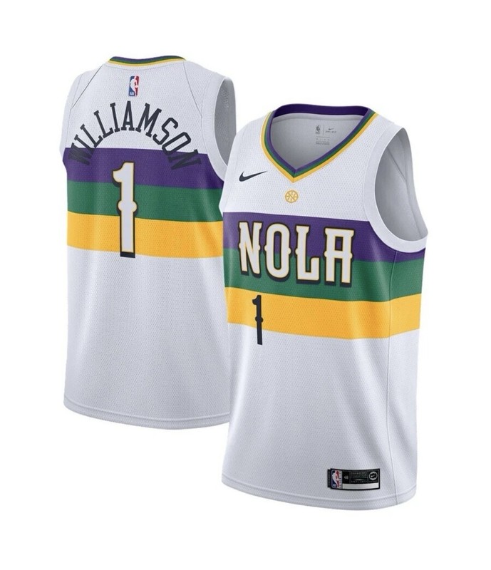 Zion Williamson New Orleans Pelicans Nike City Edition Swingman Jersey Men’s XXL