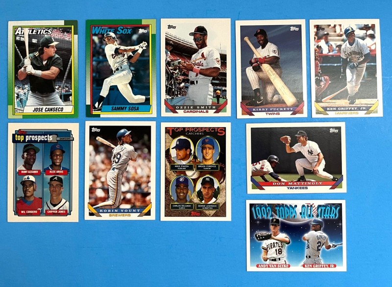 Topps Most Valuable Set of 28 Baseball Cards 1966-1993 gallery