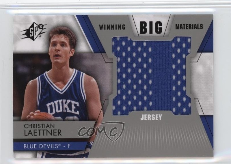 2014-15 SPx Winning Big Materials Christian Laettner #WM-CL g2u
