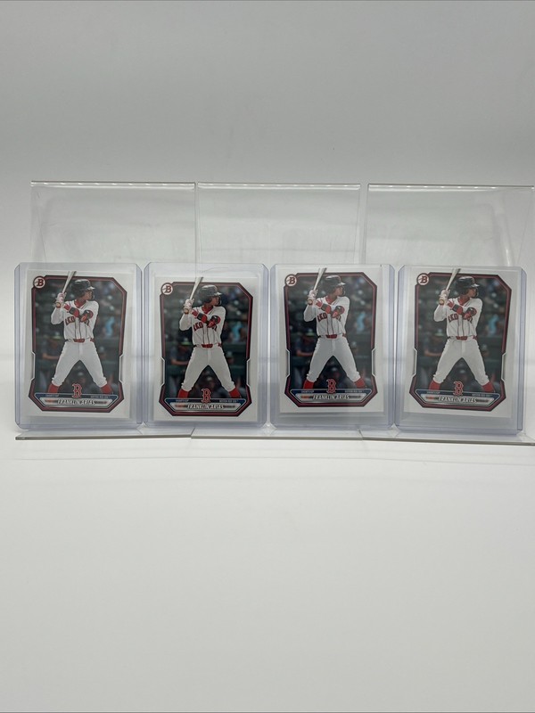 2026 Bowman Franklin Arias Lot of 4 Cards #BP-27 Boston Red Sox Baseball Cards
