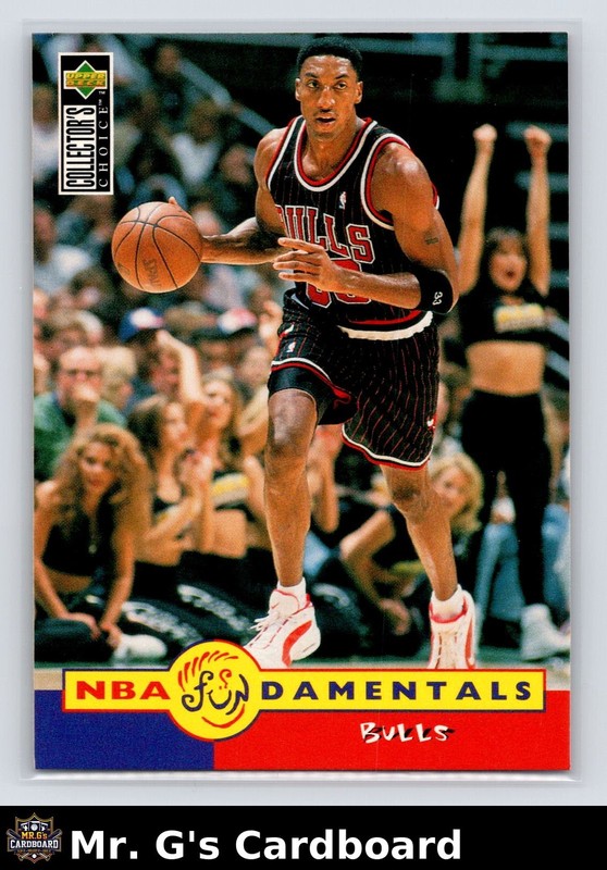 1996-97 Upper Deck Collector’s Choice NBA Fundamentals Scottie Pippen #169 EX