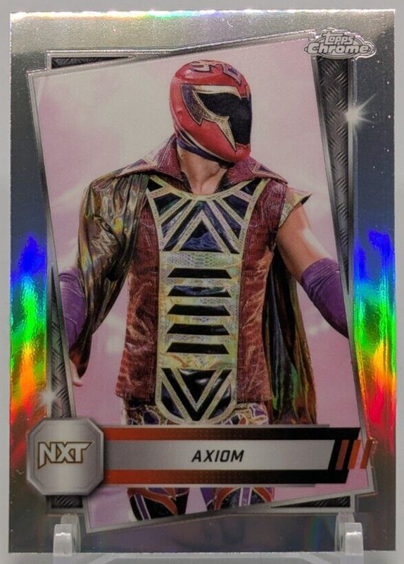 🔥2025 Topps Chrome WWE #78 Axiom Refractor 🔥NXT