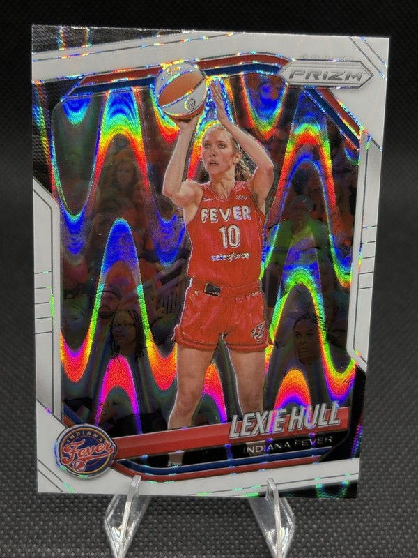 2025 Panini Prizm WNBA Lexie Hull White Seismic Prizm #51