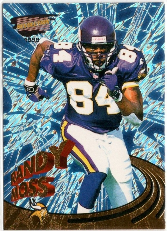 1999 Pacific Revolution Randy Moss Card #98 Vikings