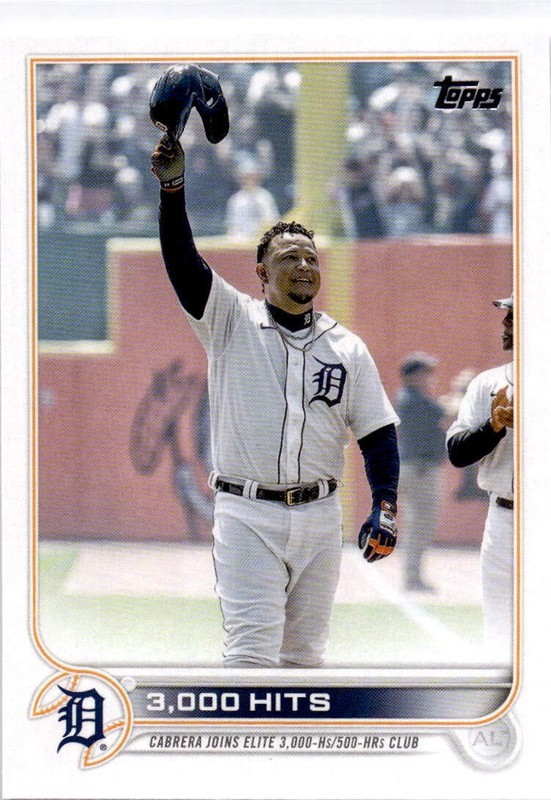 2022 3,000 Hits Topps Mini US183 NM