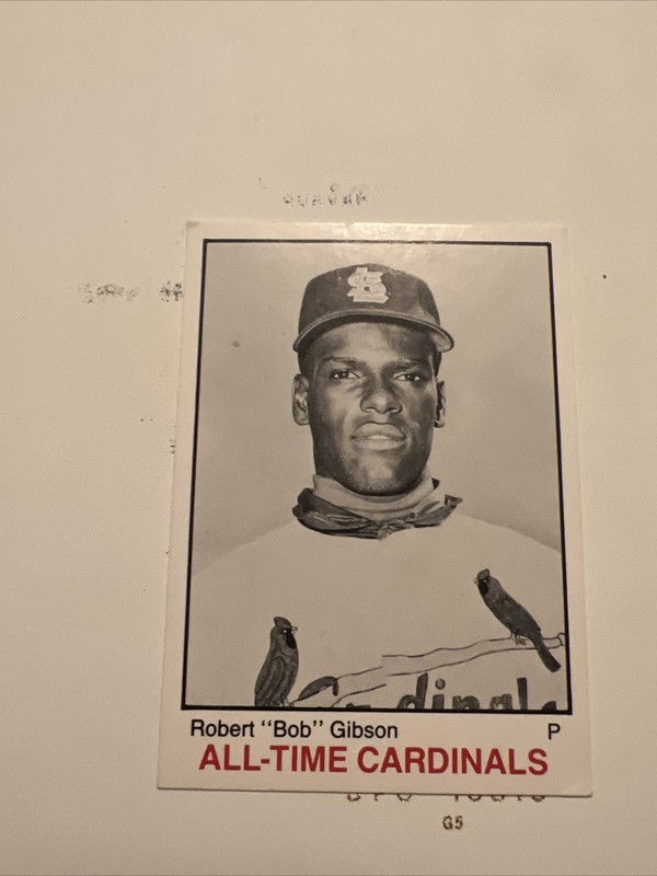 1983 TCMA All-Time St. Louis Cardinals #8 Robert Bob Gibson