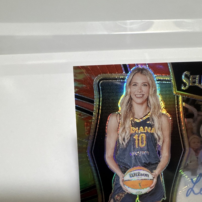 Panini 2025 Select WNBA Lexie Hull Courtside Action Prizm Auto TYE-DIE /25🔥🔥 gallery
