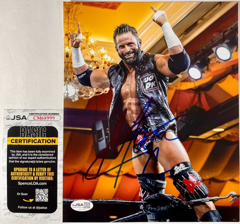 WWE Matt Cardona Signed 8×10 Photo Authentic Autograph Zack Ryder GCW JSA COA